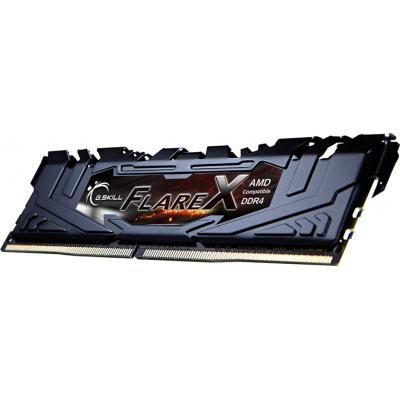     DDR4 16GB (2x8GB) 3200 MHz FlareX Black G.Skill (F4-3200C16D-16GFX) -  3