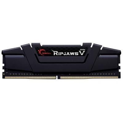 ' 32Gb x 2 (64Gb Kit) DDR4, 3200 MHz, G.Skill Ripjaws V, Black, 16-18-18-38, 1.35V,   (F4-3200C16D-64GVK) -  3