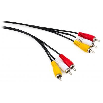   3RCA to 3RCA 1.8m Vinga (VCP3RCA1.8) -  1