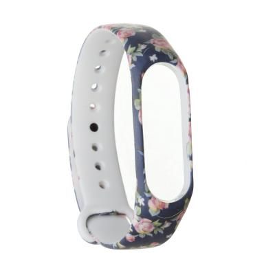     Armorstandart  Xiaomi Mi Band 4/3 Blue Flowers (ARM52066) -  1