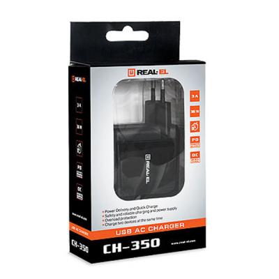   REAL-EL CH-350 black (EL123160017) -  8