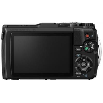   Olympus TG-6 Black (Waterproof - 15m; GPS; 4K; Wi-Fi) (V104210BE000) -  3