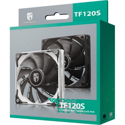  120 mm Deepcool GAMER STORM TF120S Black 120x120x25, HB, 400-150010%/, -  6