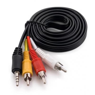  Audio DC3.5 > 3RCA mini-jack (M) > 3  (M) 1.5  (KBV1731) -  1