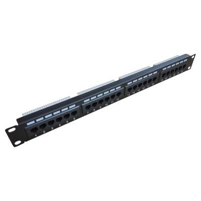 - 19" 24xRJ-45 UTP cat.5e, 1U Molex (KD-PP05-UTP-C5e-24P) -  1