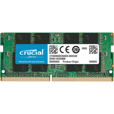 ' SO-DIMM, DDR4, 32Gb, 3200 MHz, Crucial, 1.2V, CL22 (CT32G4SFD832A) -  1