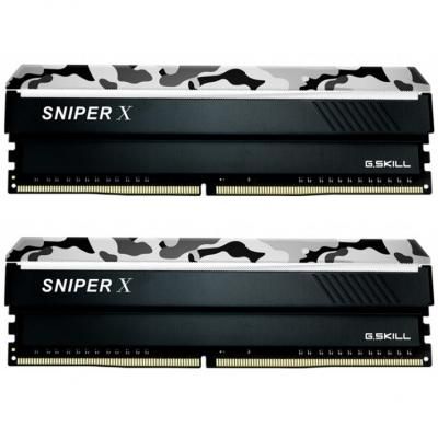  '  ' DDR4 32GB (2x16GB) 3200 MHZ SniperX Urban Camo G.Skill (F4-3200C16D-32GSXWB) -  1