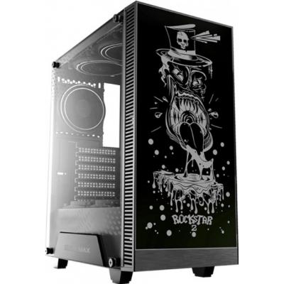  GameMax RockStar 2 Black,  , ATX/microATX/Mini-ITX, 1x120  LED, 421x210x460  (RockStar 2) -  6