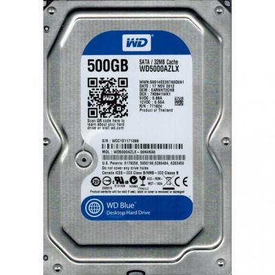   3.5" 500GB WD (WD5000AZLX_) -  1