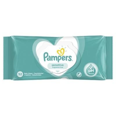   Pampers Sensitive 52  (8001841041391) -  2