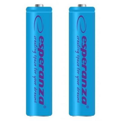  Esperanza AAA 1000mAh Ni-MH * 2 blue (EZA101B) -  1