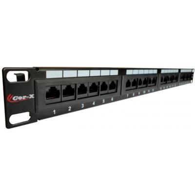 - Cor-X 19" 24xRJ-45 UTP cat. 5, 1U (051349 / TPP24c5e/1) -  1