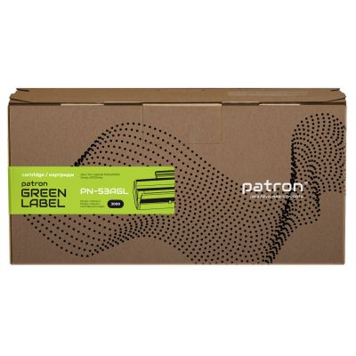  Patron HP Q7553A GREEN Label (PN-53AGL) -  2