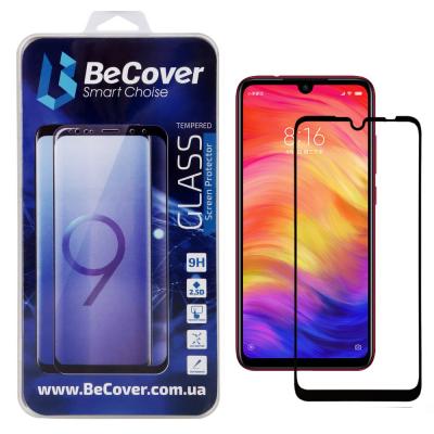   BeCover Full Glue & Cover Xiaomi Redmi Note 7 Black (703190) -  1