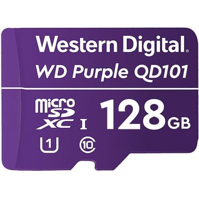  '  ' WD 128GB microSDXC class 10 UHS-I (WDD128G1P0C) -  1