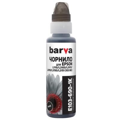  Barva EPSON L1110/L3100 (103) BLACK 100  OneKey (E103-690-1K) -  1