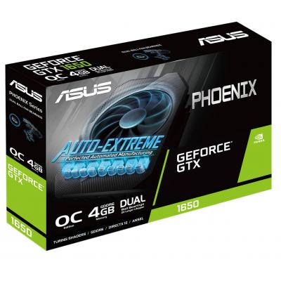  ASUS GeForce GTX1650 4096Mb PH OC D6 P (PH-GTX1650-O4GD6-P) -  8