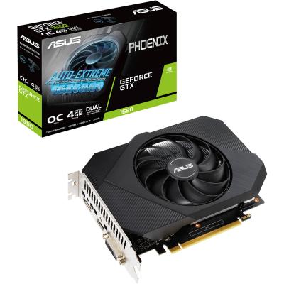  ASUS GeForce GTX1650 4096Mb PH OC D6 P (PH-GTX1650-O4GD6-P) -  1