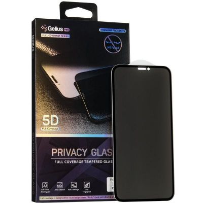   Gelius Pro 5D Privasy Glass for iPhone XS Max Black (00000070959) -  6