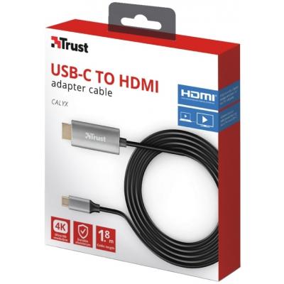 Trust Calyx USB-C to HDMI 1.8 BLACK 23332_TRUST -  11