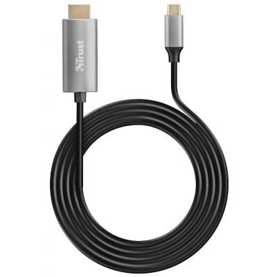 Trust Calyx USB-C to HDMI 1.8 BLACK 23332_TRUST -  1