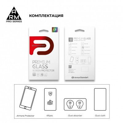   Armorstandart Full Glue Samsung A10s /A10 /M10 Black (ARM56130-GFG-BK) -  2