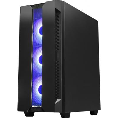  Chieftec Gaming Hunter Tempered Glass Edition (GS-01B-OP) -  5