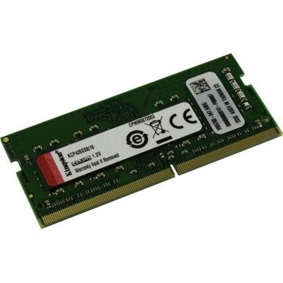     SoDIMM DDR4 16GB 2666 MHz Kingston (KCP426SS8/16) -  1