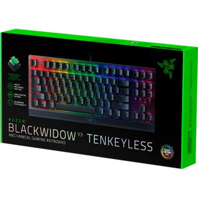  Razer BlackWidow V3 TKL Razer Green RU (RZ03-03490700-R3R1) -  2