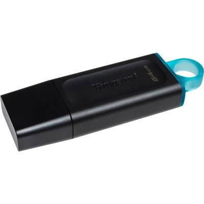 USB3.2 Flash Drive 64GB Kingston DT Exodia Black/Teal (DTX/64GB) -  2