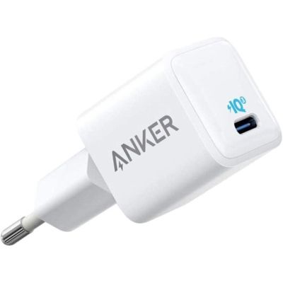   Anker PowerPort III Nano 18W USB-C (White) (A2616G21) -  1