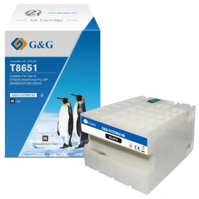  G&G Epson WF-M5190/WF-M5690 black 10K (G&G-C13T865140) -  1