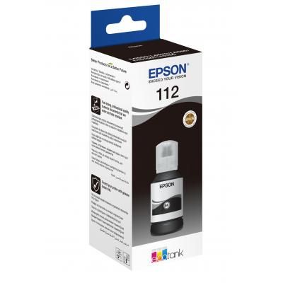    Epson 112 EcoTank Pigment Black ink (C13T06C14A) -  1