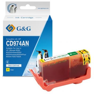  G&G HP No.920XL OJ6000/6500/7000/7500 yellow (G&G-CD974AE) -  1