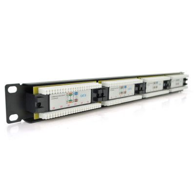 - 19" 24RJ-45 UTP 1U cat.6 Pipo (PP246191U) -  2