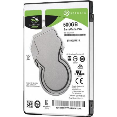     2.5" 500GB Seagate (ST500LM034_) -  3