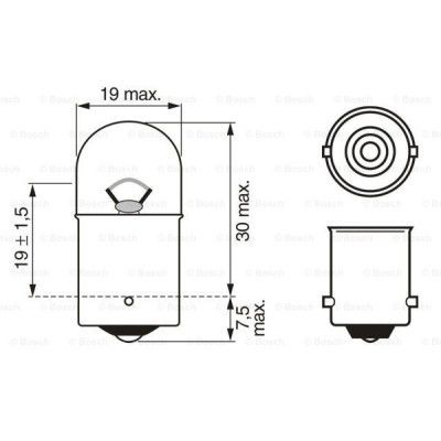  Bosch 5W (1 987 302 204) -  5