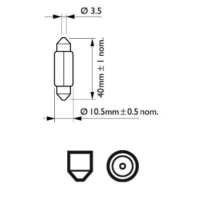  Philips 5W (12864 CP) -  3