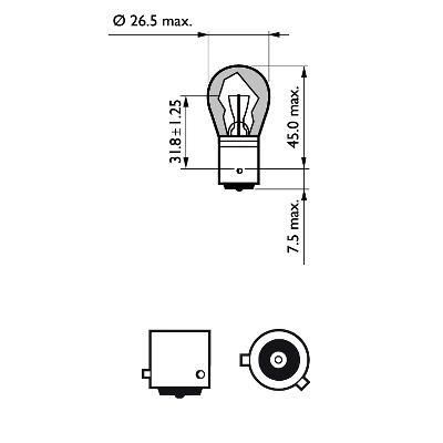  Philips 21W (12496 LLECO CP) -  3