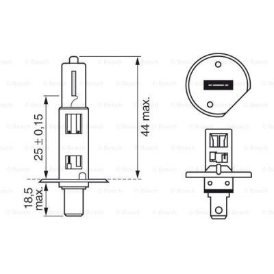  Bosch  55W (1 987 302 011) -  5