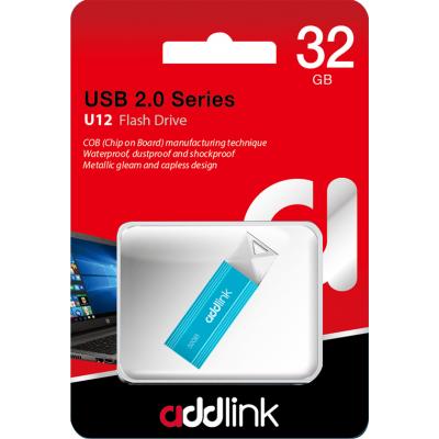 USB   AddLink 32GB U12 Aqua USB 2.0 (ad32GBU12A2) -  2