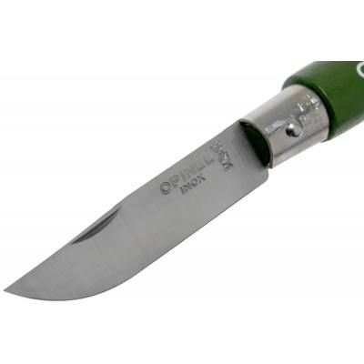  Opinel 4 Inox VRI Green (002054) -  3