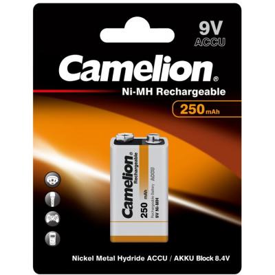   250mAh Ni-MH * 1 6F22-1BL Camelion (NH-9V250BP1) -  1