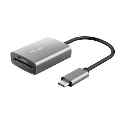    Trust Dalyx USB Type-C, Gray, USB 3.2,  SD/microSD (24136) -  1