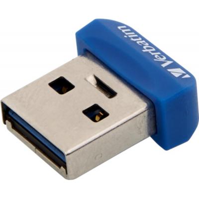 USB   Verbatim 16GB Store 'n' Stay NANO Blue USB 3.0 (98709) -  3