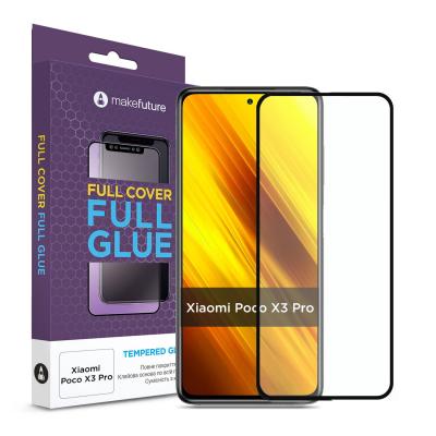   MakeFuture Xiaomi Poco X3 Pro Full Cover Full Glue (MGF-XPX3P) -  1