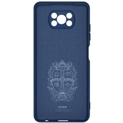   .  Armorstandart ICON Case for Xiaomi Poco X3/Poco X3 Pro Dark Blue (ARM58585) -  2