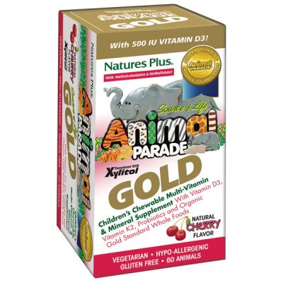  Natures Plus   ĳ,  , Animal Parade Gold, 60 (NAP-29931) -  1