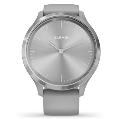 - Garmin vivomove 3, S/E EU, Silver, Powder Gray, Silicone (010-02239-20) -  2