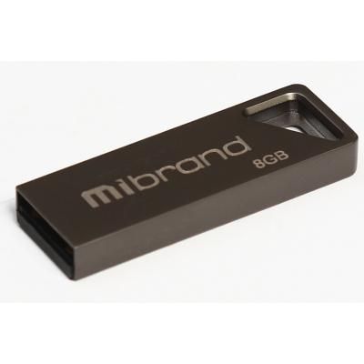 USB   Mibrand 8GB Stingray Grey USB 2.0 (MI2.0/ST8U5G) -  1